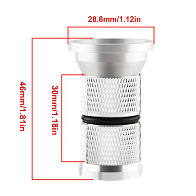 Компрессионная пробка рулевая гарнитура из алюминиевого сплава верхняя крышка