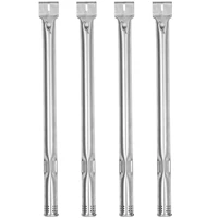 4pcs grill tube outdoor burner tubes members mark grill parts stainless steel burner tubes burner for bbq pro
