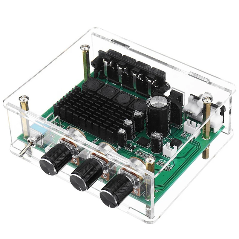 TPA3116D2 Digital Audio Amplifier Board Dual Channel 80Wx2 Stereo TPA3116 High Power Sound Preamplifier