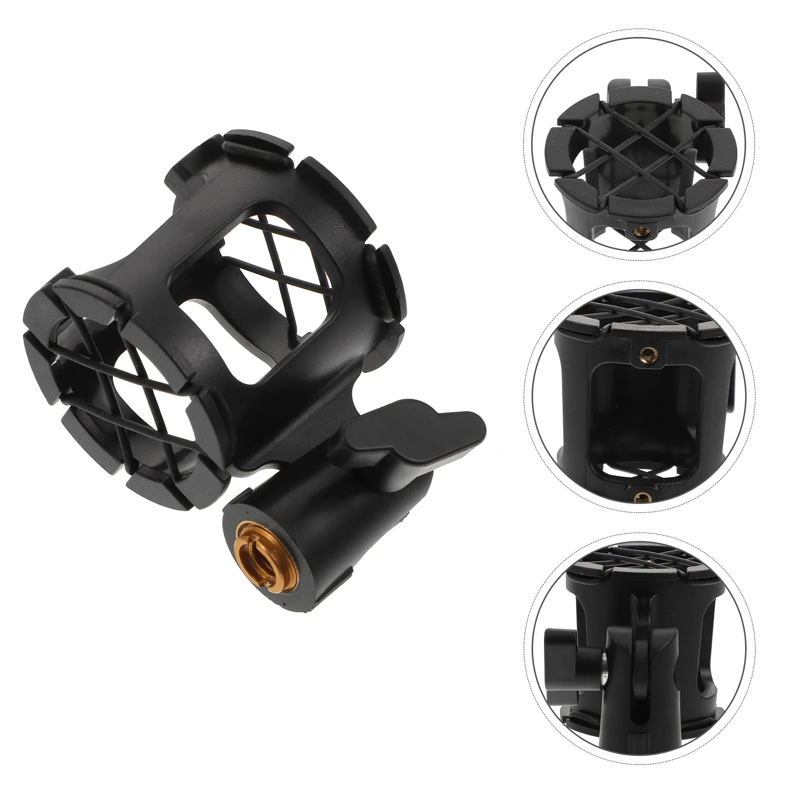 

Mic Holder Mount Microphone Clip Support Shockproof Bracket Studio Rack Recorder Shook Proof Supply Anti Vibration Suspension