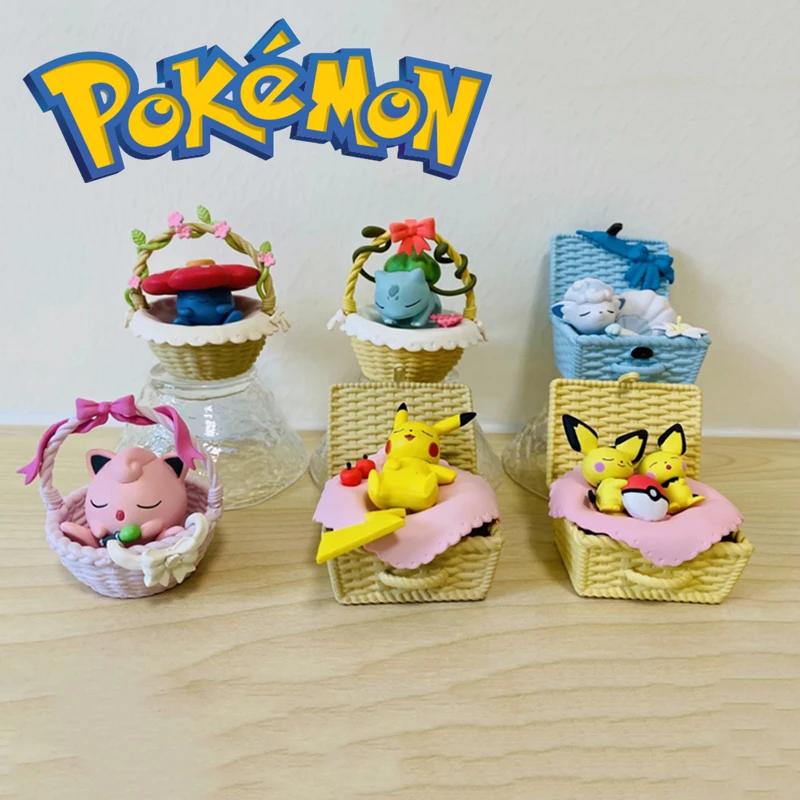 

Покемон японское аниме Пикачу замечательная фотолорд цветок Q версия коробка яйцо кукла украшения детская игрушка подарок