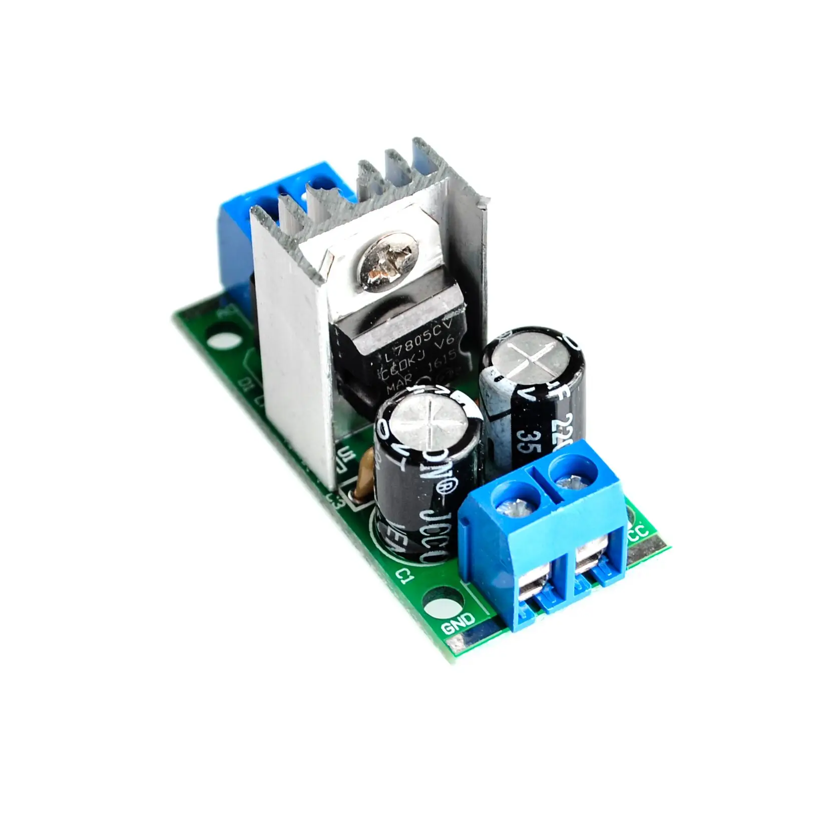

L7805 L7812 LM7805 LM7812 DC/AC Three Terminal Voltage Regulator Power Supply Module 5V 9V 12V Output Max 1.2A