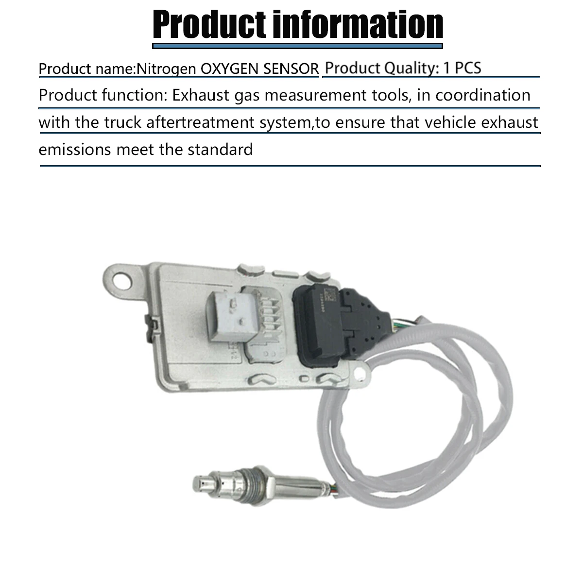 Новый датчик оксида азота Nox 2294290 Для Scania Euro 6. 2296800 5WK97400 5WK9 7400