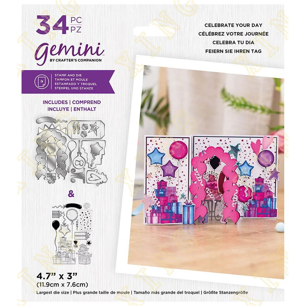 

Celebrate Your Day 2022 New Metal Cutting Dies Stamps Scrapbook Diary Decoration Embossing Template Diy Greeting Card Handmade
