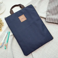 Document Organizer Briefcase Waterproof Nylon Mens Womens Bag Office Functional Document Holder Business Briefcase