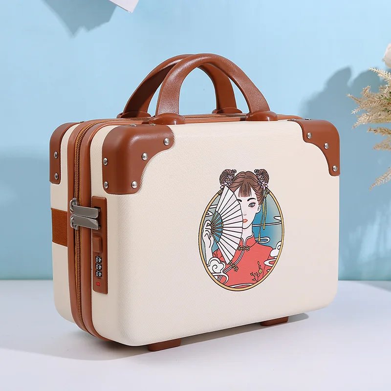 

Carry-on case mini trolley case small bag female cosmetic bag 13 inch travel bag mother box suitcase suitcase