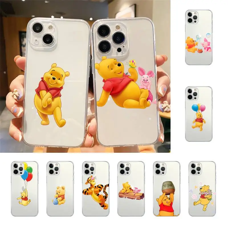 

Disney Cute Winnie The Pooh Phone Case For Iphone 7 8 Plus X Xr Xs 11 12 13 Se2020 Mini Mobile Iphones 14 Pro Max Case