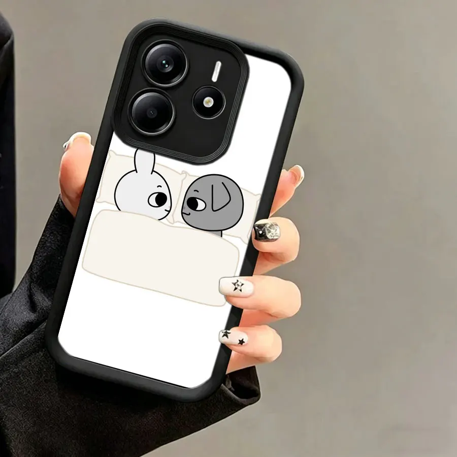 Фото Милый мультяшный чехол K-Kkamang для телефона Xiaomi Poco M8 M7 X7 X6 X5 Pro F8 F7 Ultra Mi 15T 17T 17 Pro Max 15 14T 14 Pro Cover Coque №4