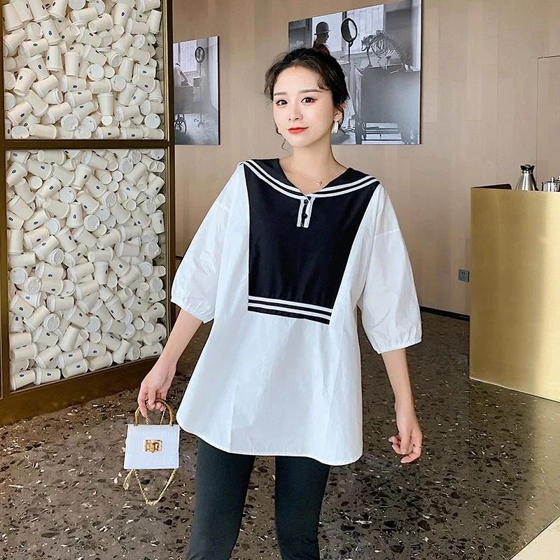 

Maternity Pregnant Baby Loading 2022 Funny Women T Shirt Girl Shirt New Mom green Big Size Clothes