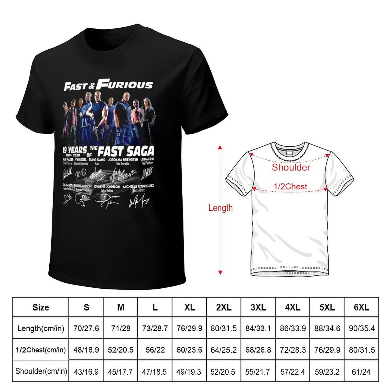 Фото Футболка Charmaine _ Partner Fast-Furious-signatures Thank You for The Memories Tshirt-4500 №2