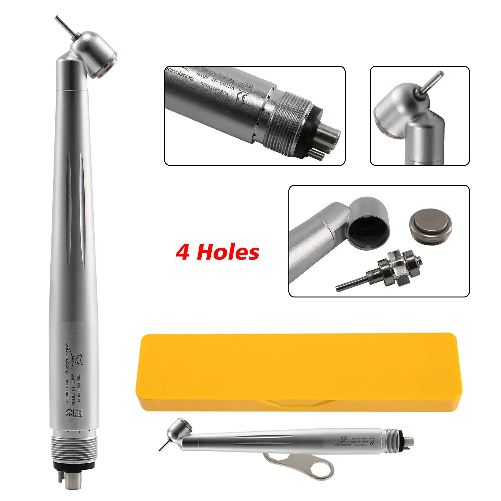

Nsk Pana Max Style Dental 45 Degree Surgical High Speed Handpiece Push Button 4Hole