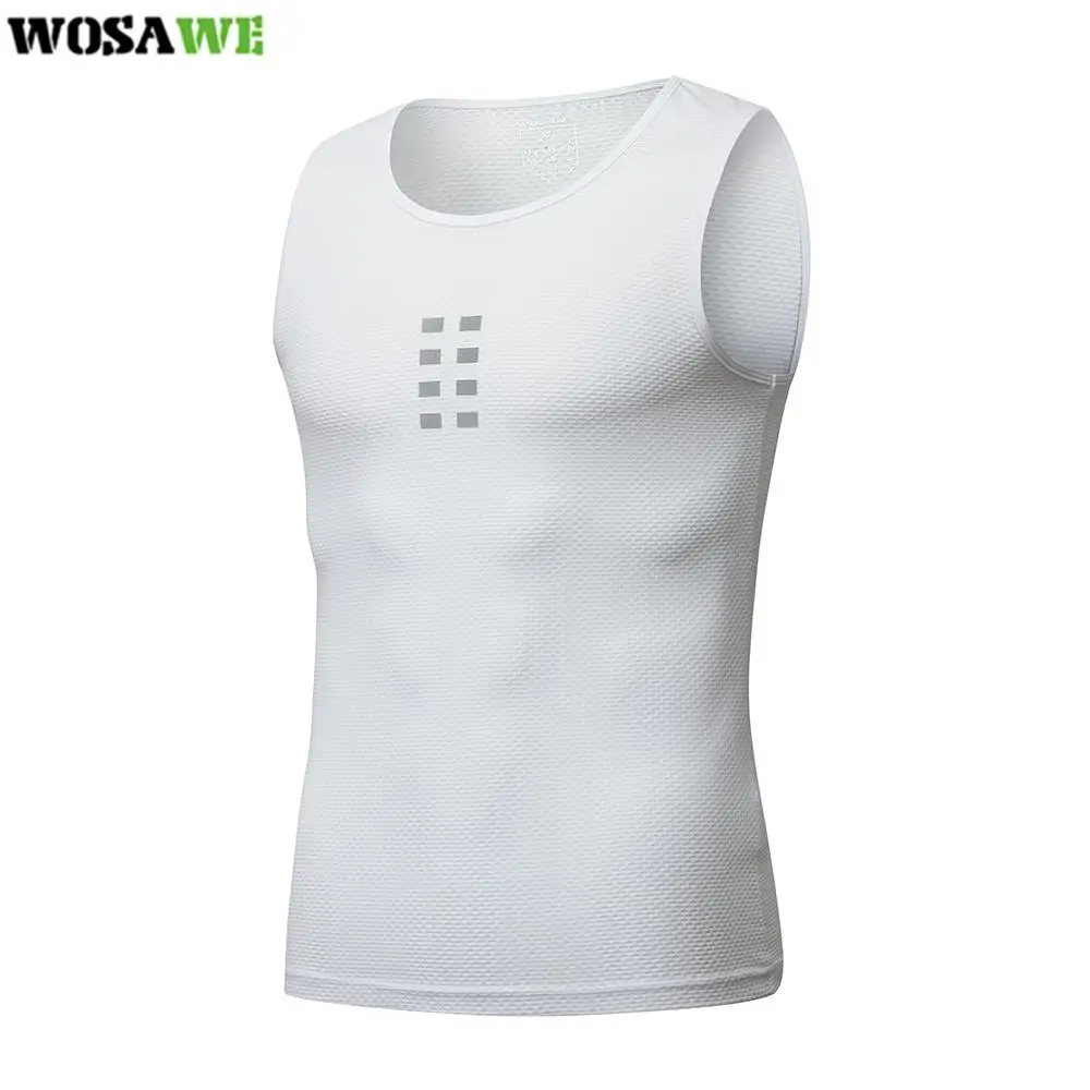 

WOSAWE Мужская велосипедная Джерси, велосипедный жилет, MTB дорожный велосипед, велосипедный жилет, Сетчатое нижнее белье, велосипедная базовая...