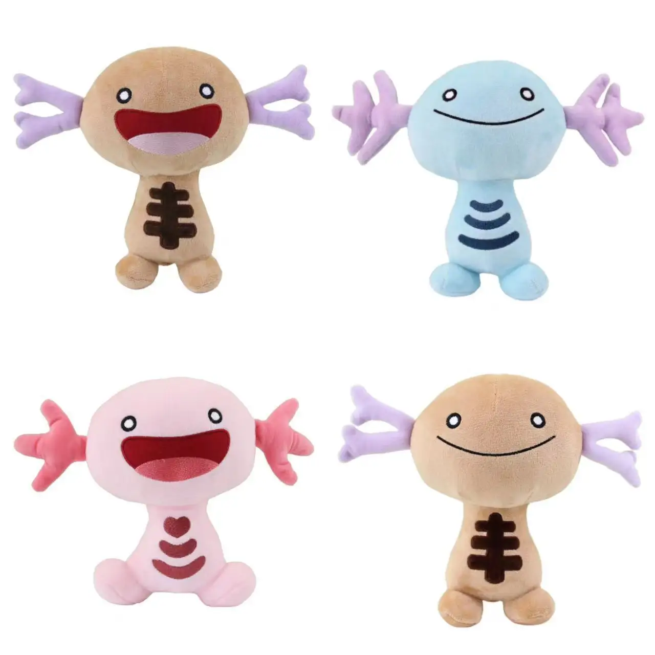

4 Style 22cm Kawaii Wooper Paldean Toys Game Anime Figure Wooper Dolls Animals Cute Gift for Kids