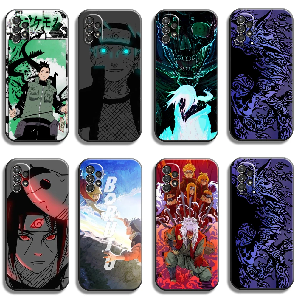 

Naruto Japanese Anime Phone Cases For Samsung A31 A32 A51 A71 A52 A72 4G 5G A11 A21S A20 A22 4G Cases Back Cover Funda