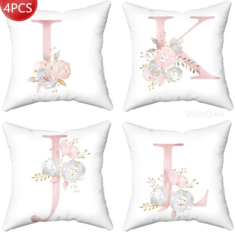 

letter Pillowcase Decorative Sofa Cushion Case Bed Pillow Cover Home Decor Car Cushion Cover Pillow Case 45*45cm