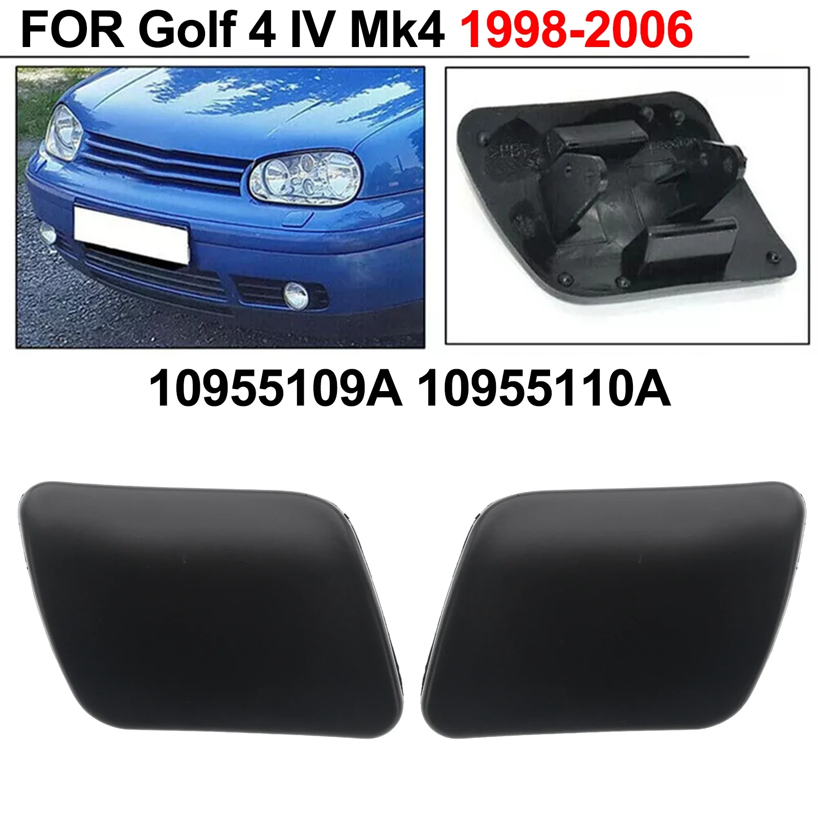 Насадка для омывателя переднего левого и правого бампера автомобиля 1J0955110A 1J0955109A