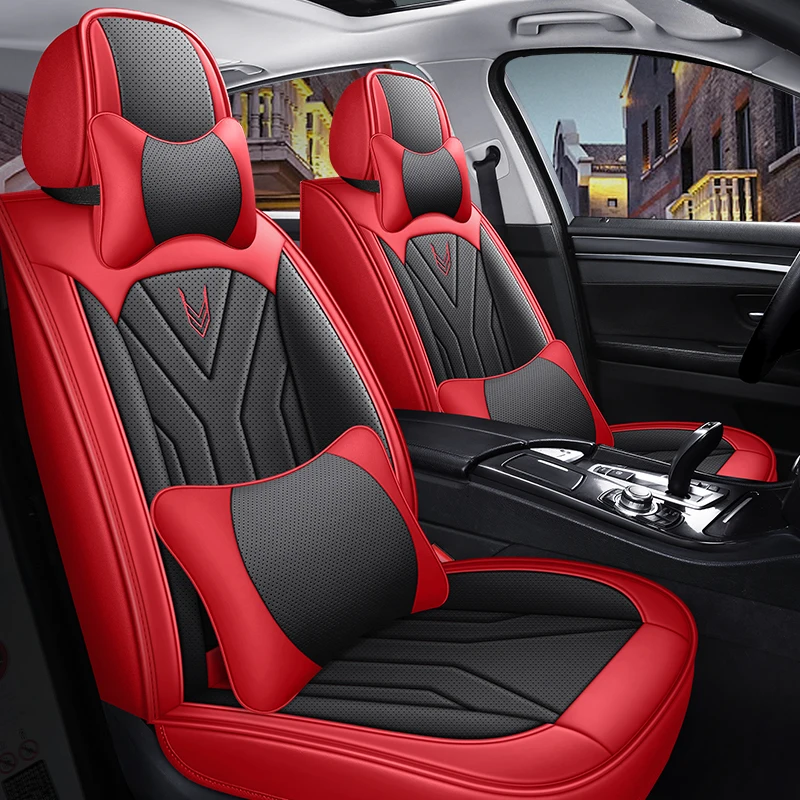 

Роскошный высококачественный кожаный чехол для автомобильного сиденья для Pajero Subaru Impreza BMW F36 Fiat Punto Honda crv Hyundai i30 аксессуары