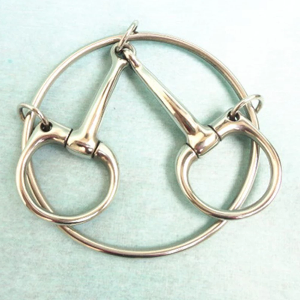 

Saddles Horse Bit Stainless Steel Tack Bits Accessories 12.5cm Length 1pc Tool Durable Functional Polished Parts