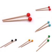 1 pair drumsticks malang drum stick wooden kids beaters drumsticks mallet percussion accessorys for xylophone drum