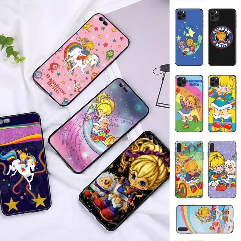 

Rainbow Brite Phone Case Silicone Soft for iphone 14 13 12 11 Pro Mini XS MAX 8 7 6 Plus X XS XR Cover