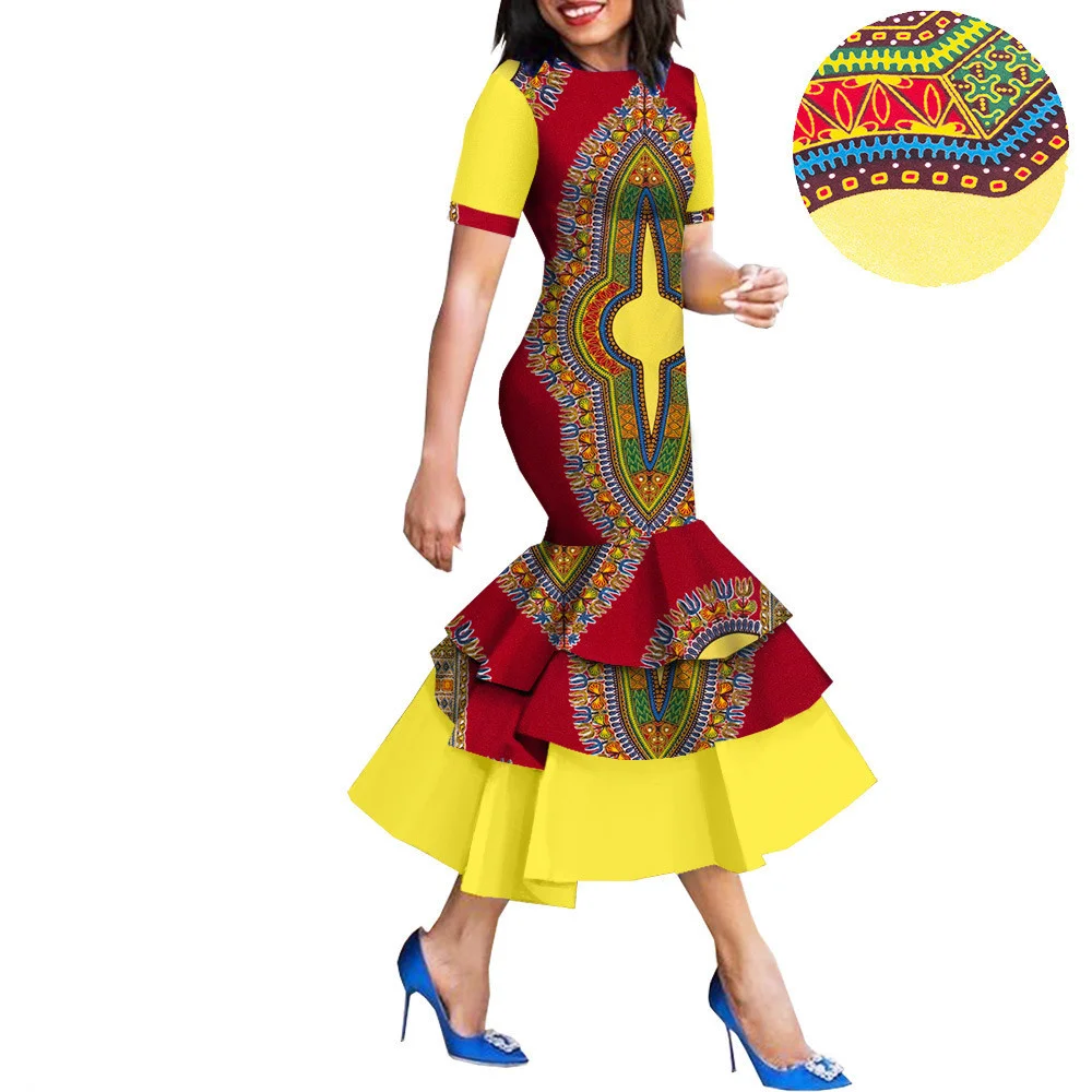 Африканские платья для женщин базин богатый халат Свадебная вечеринка новейшая