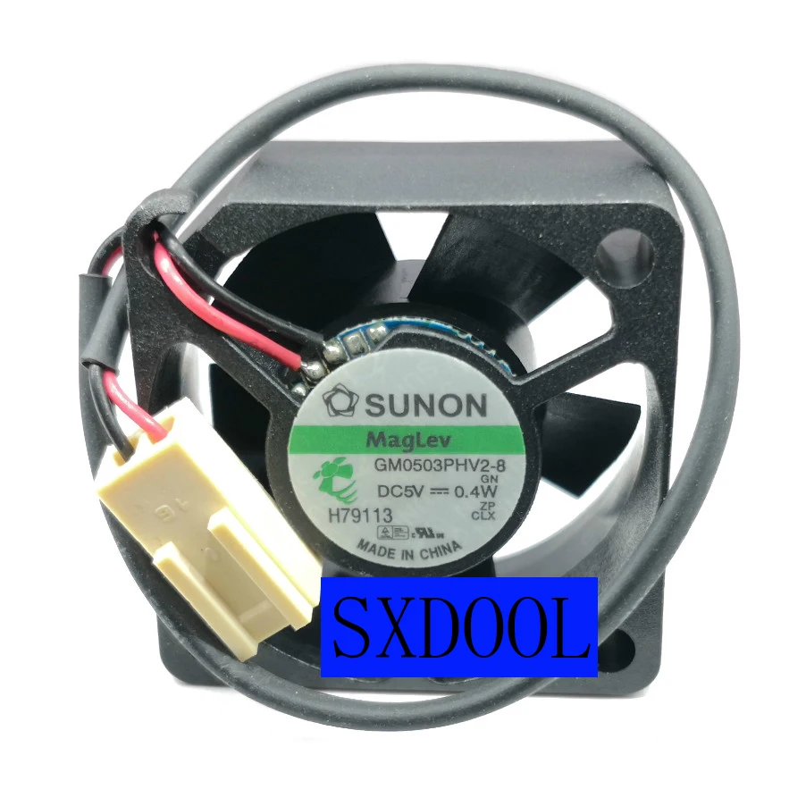 Абсолютно Новый GM0503PHV2-8 3015 SUNON 30 мм 3 см DC 5V 30X30X15mm 0,4 W тихий вентилятор охлаждения с низким уровнем шума