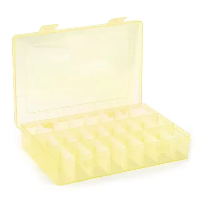 

Axis Sewing Threads Storage Box Bobbin Carrying Case Container Holder Transparent Needle Wire Storage Organizer Sewing Reel