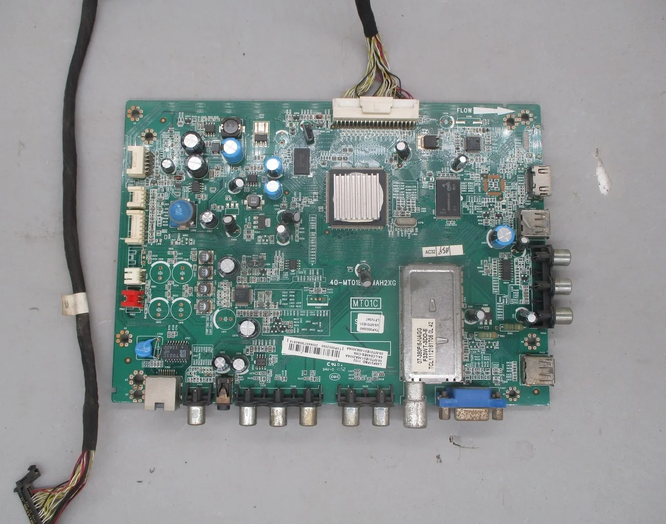 

Disassemble for Tcl L46p21fbd Mainboard 40-mt01e0-mah2xg with V460h1-ls2