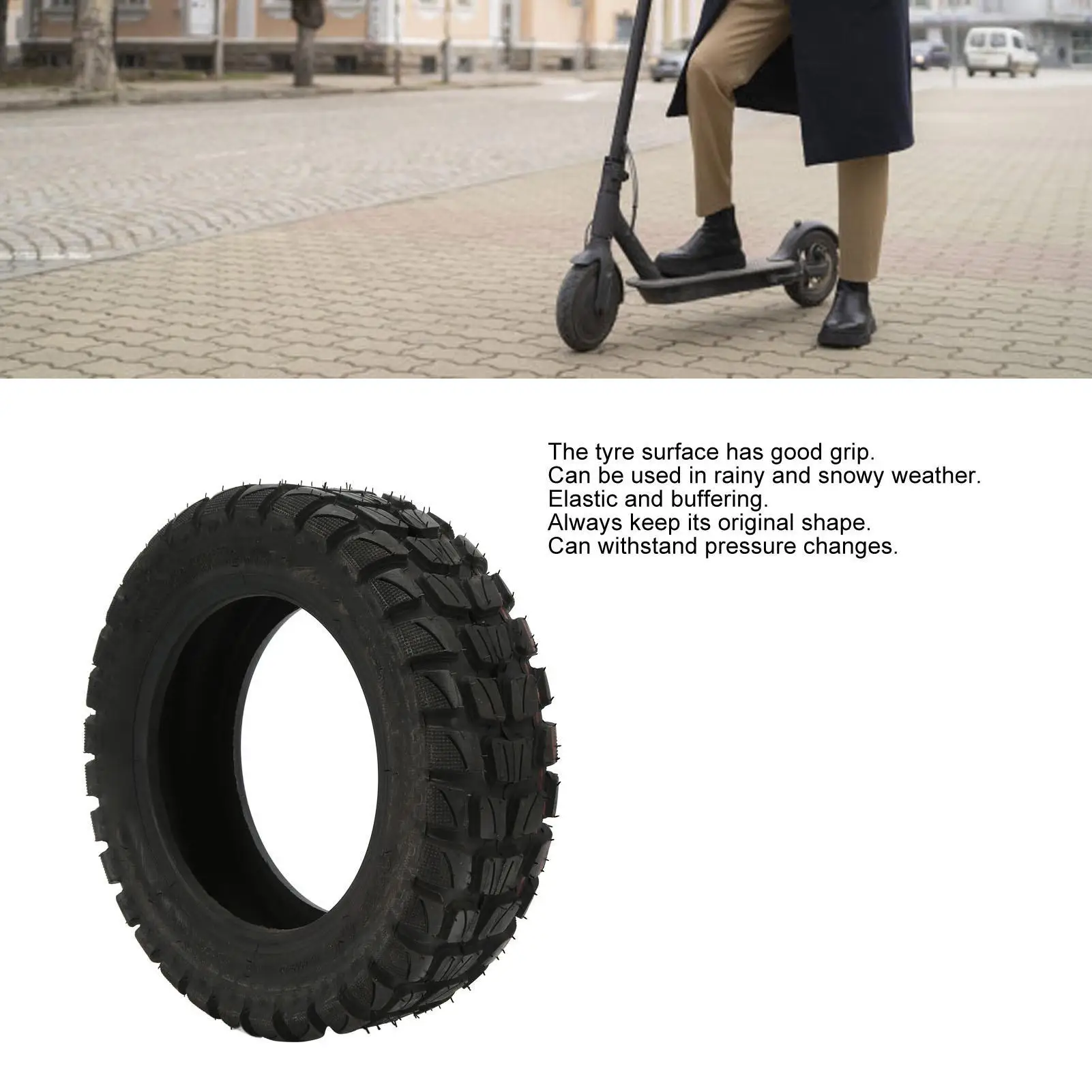90/65-6 5 внедорожник электрический скутер вакуумная шина-11in вездеход