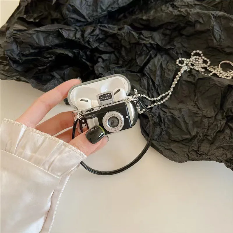 

for AirPods 3rd Generation Bluetooth Headphone Protective Case TPU Click Luminous Camera AirPods Pro Headphone Protective Case