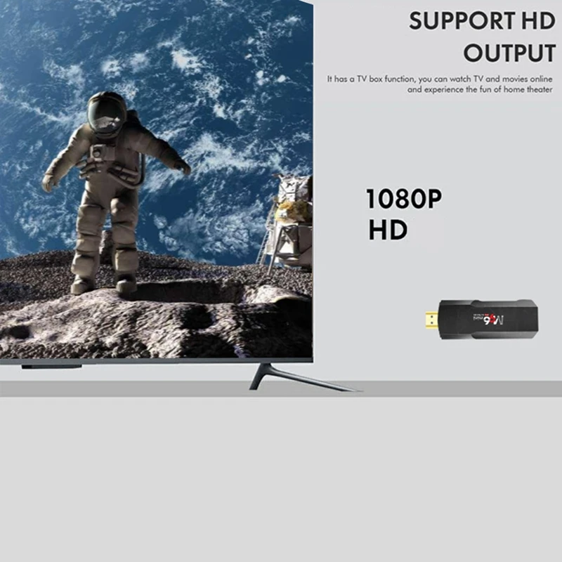 Мини-телевизор H313 4K Сетевой плеер Android Smart TV Box ATV HD Телеприставка ТВ-приставка для