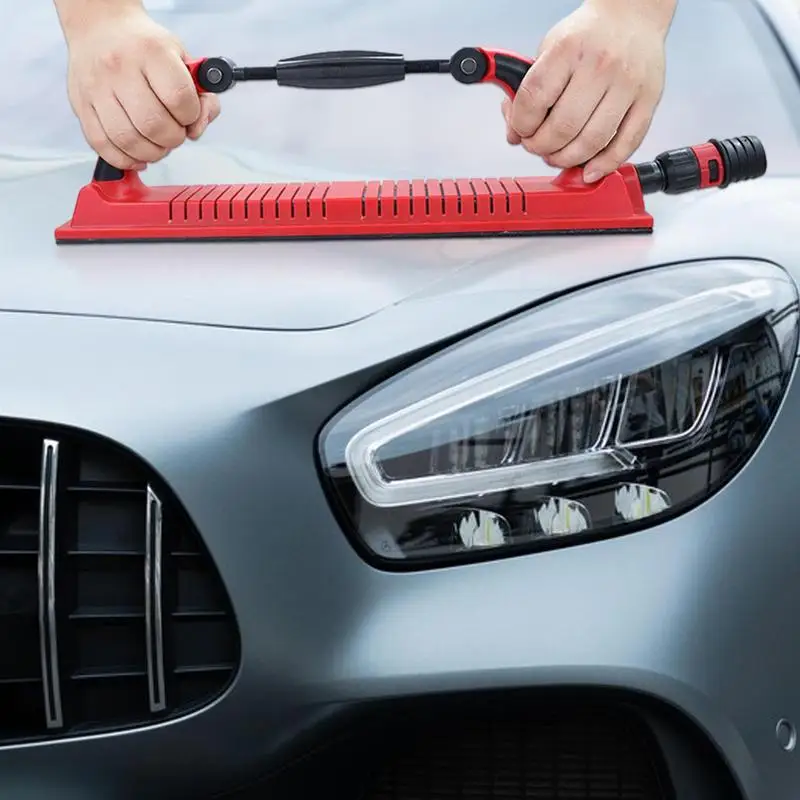 

Car Manual Sanding Tool Flexibly Adjust Dry Grinding Hand Push Board Anti Slip Rectangular Vacuum Sandpaper Car Accessory