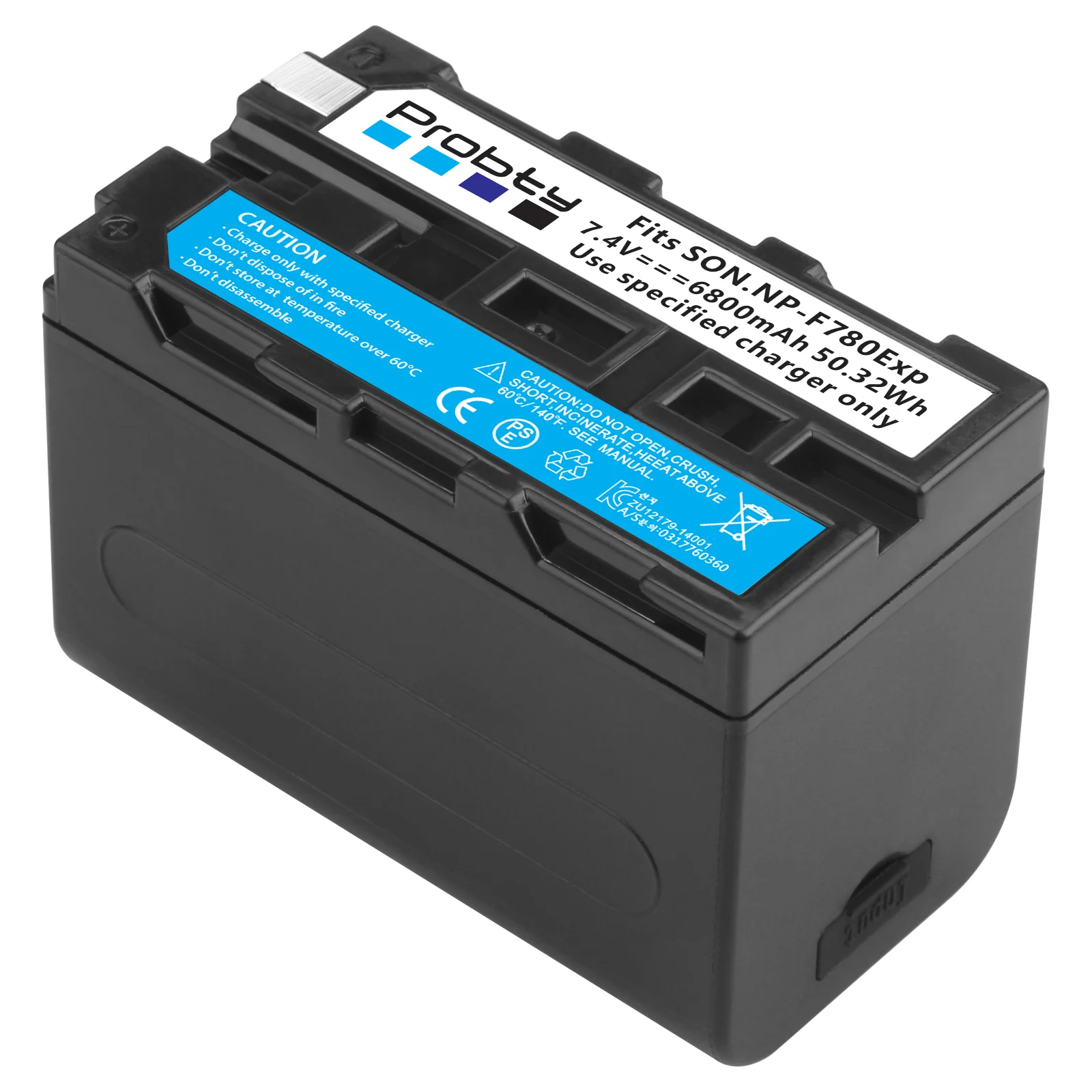 Фото Сменные аккумуляторы NP F770 NP-F750 с 4-канальным зарядным устройством для Sony NP-F550/750/770, Handycam, полевой монитор, видеосвет №3