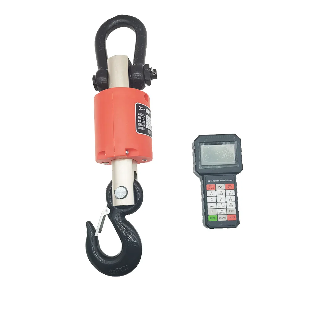 

3T/3000kg OCS digital crane scale portable Industrial lifting Scale crane scale With Wireless Handheld Meter
