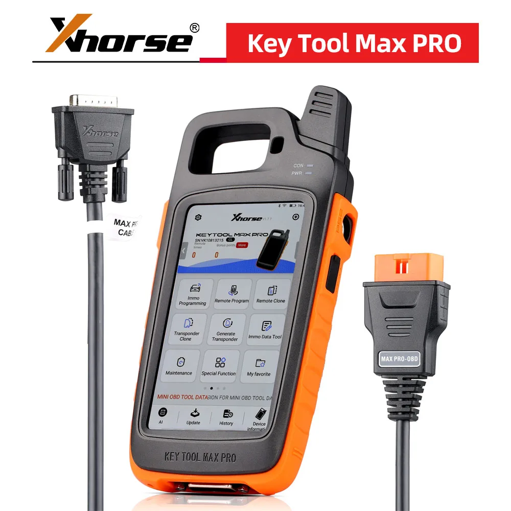 Xhorse VVDI Key Tool Max PRO Combines и Mini OBD Функции добавляют CAN FD для BMW CAS1-CAS3 IMMO