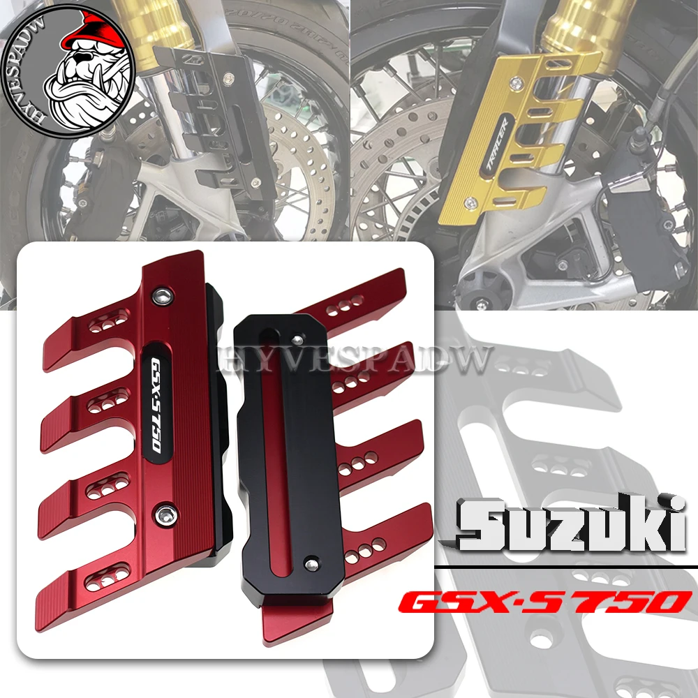 

For Suzuki GSX-S750 GSXS750 Motorcycle CNC Front Fender Slider Side Protection Guard Accessories 5 colors