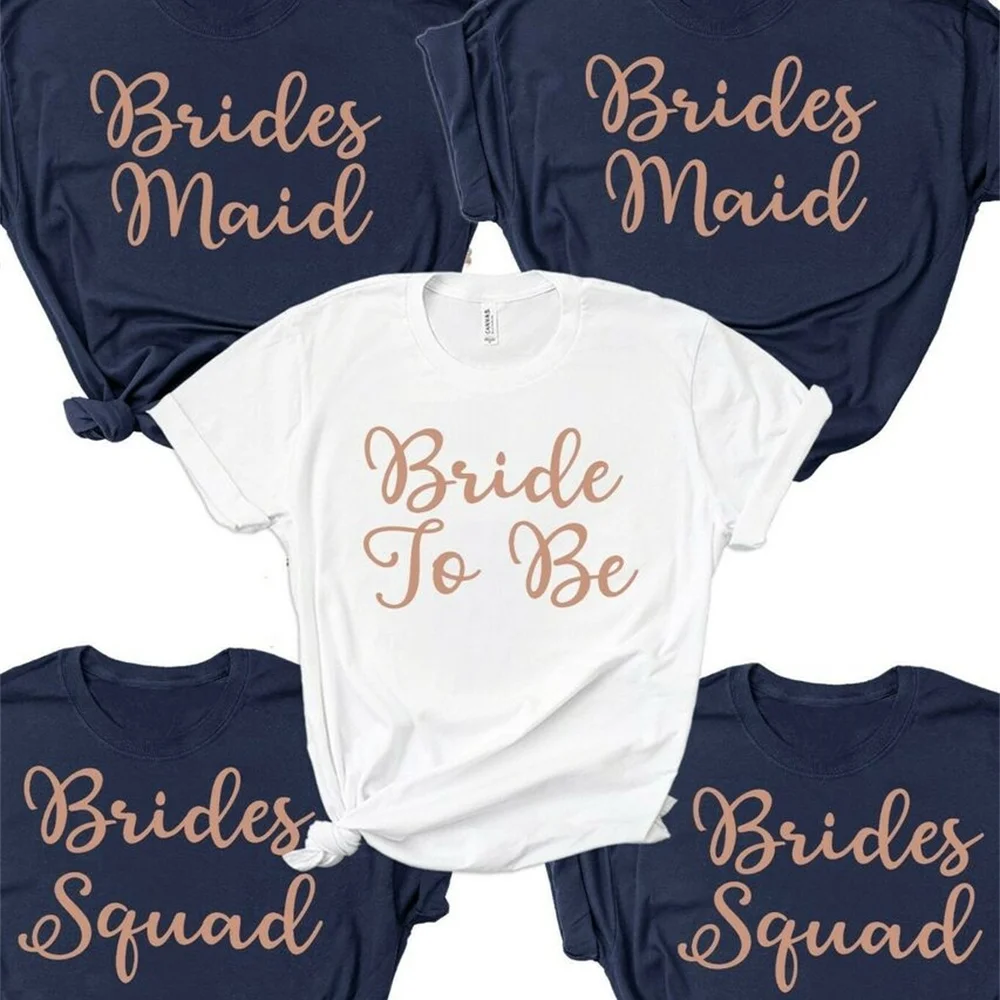

Party T Shirts Bride To Be Bridesmaid Brides Squad Do Bachelorette TX6078