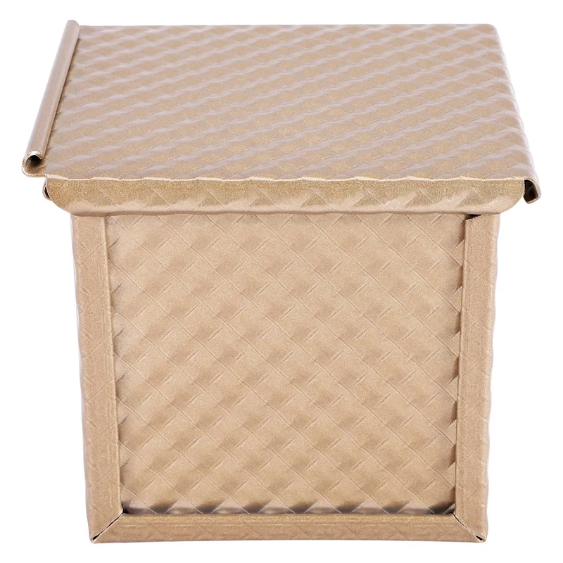 

Loaf Tin For Baking,Carbon Steel Non-Stick Toast Box, Bread Toast Mold With Cover,For Toast/Sandwich/Cake Mould