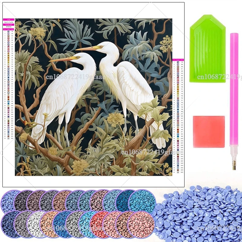 Буря птица 5D DIY алмазная живопись полная дрель стразы драгоценный камень