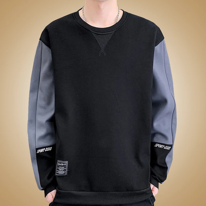 

Свитшот мужской весенний, с круглым вырезом, 4XL