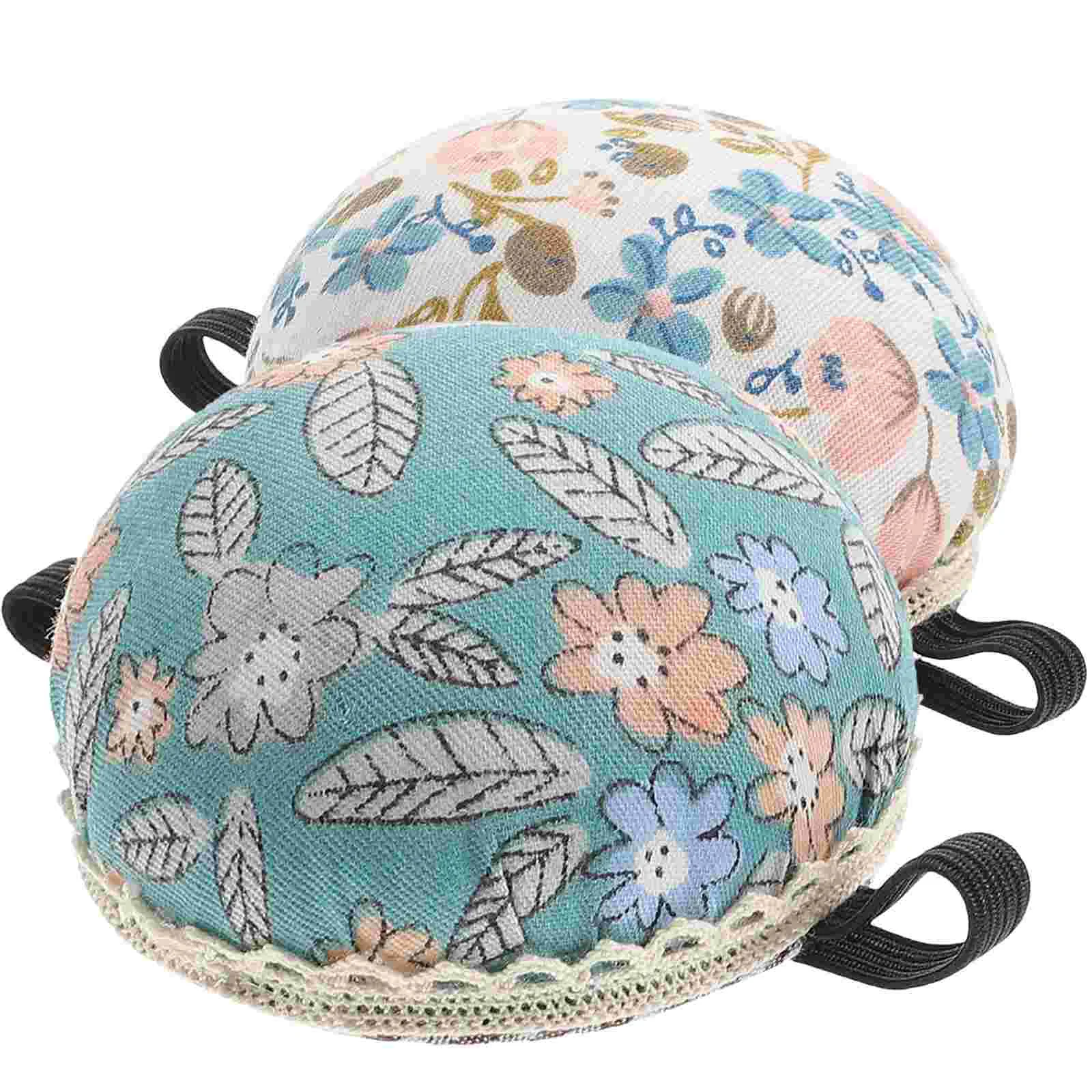 

2pcs Wrist Pin Cushion Lovely Sewing Accessories Cushion ( Random Style )
