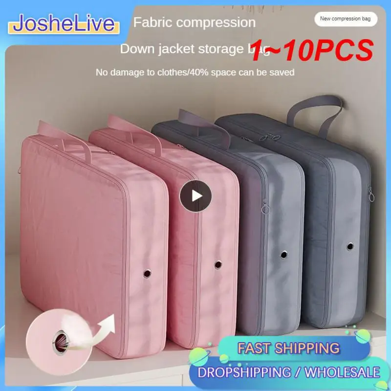 

1~10PCS Compression Packing Cubes for Travel Wardrobe Clothes Compression Storage Bags Portable Luggage Storage Cases Drawer