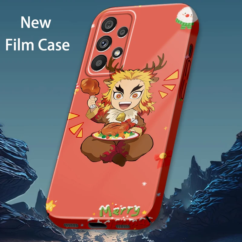 

Anime Demon Slayer For Samsung A53 A54 A52 A13 A12 A32 A34 A23 A73 A22 A21S A04 5G Feilin Film Phone Case Cover