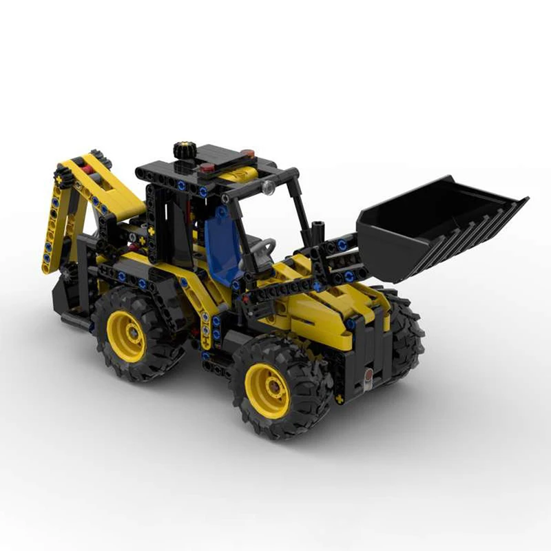 Новинка 426 шт. строительный блок для экскаватора-погрузчика