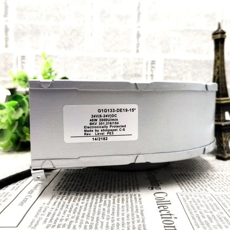 24 В 45 Вт турбоцентровый вентилятор DIY очиститель воздуха большой объем вытяжного