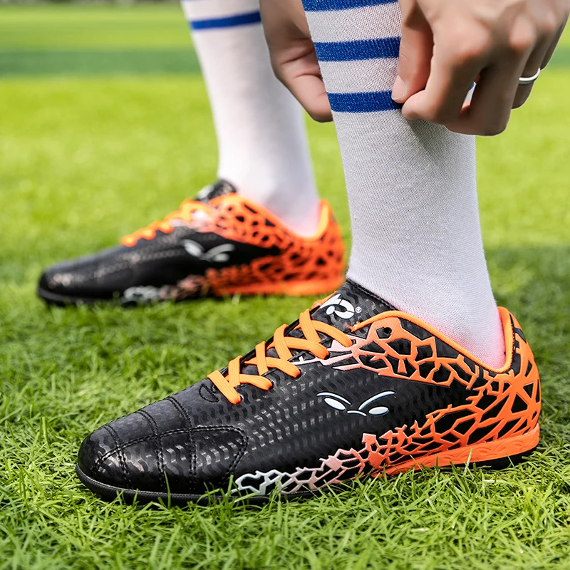 

Hniadia, футбольные бутсы, Высококачественная футбольная обувь, убийца, как Месси FG/TF, футбольные тренировочные кроссовки