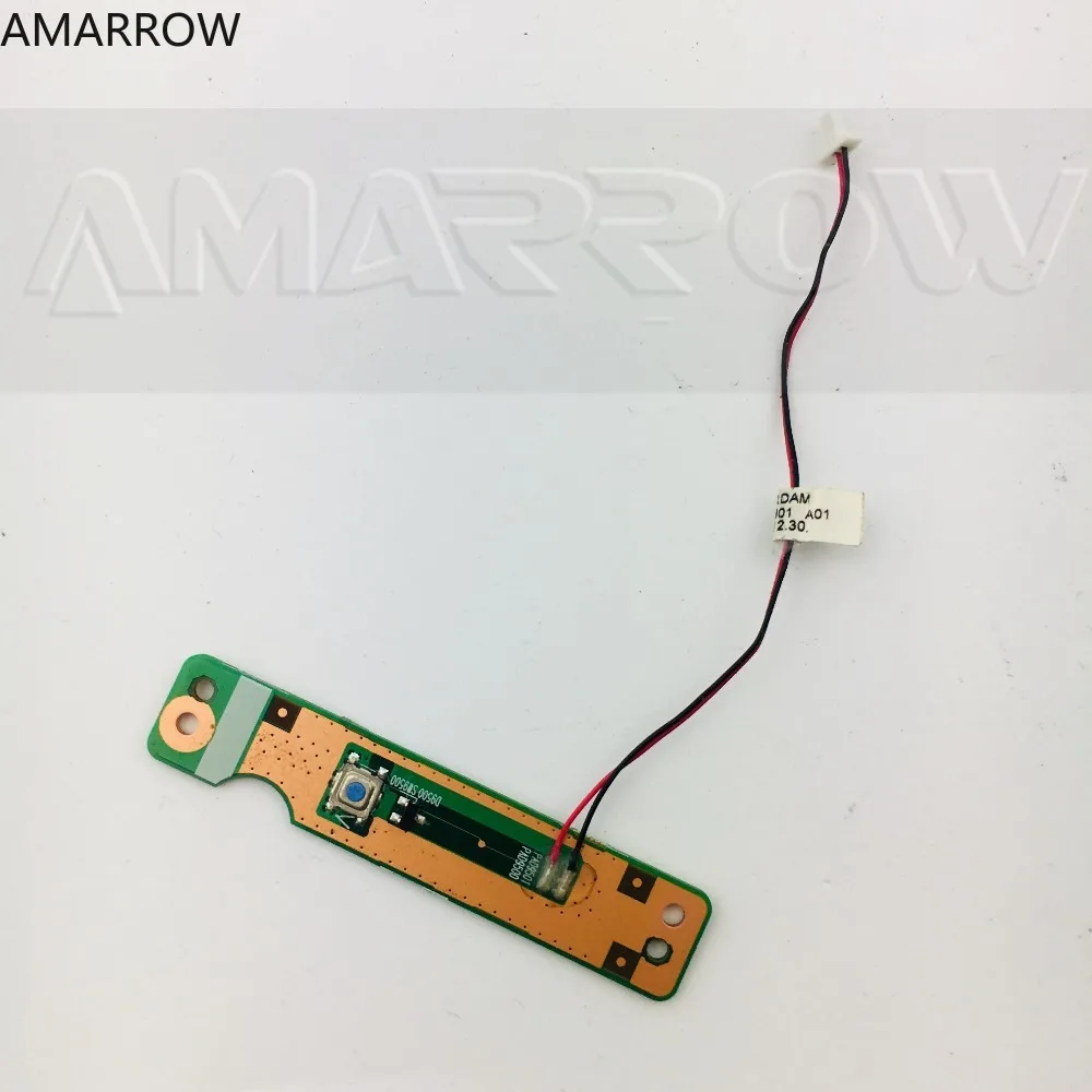 Оригинальная Кнопка питания для TOSHIBA L505D, плата переключателя 6050A2289501, бесплатная доставка
