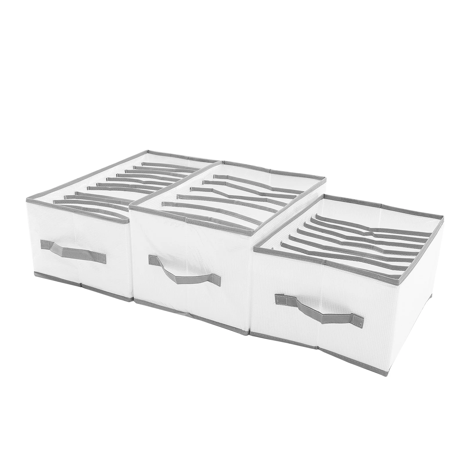 

3Pcs Wardrobe Jeans Organizer Multi-Grids Clothes Organizer Clothing Organizer