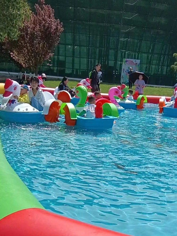 Детская Надувная лодка для аквапарка родителей и детей