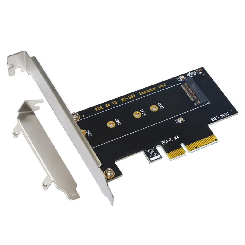 

Переходник PCIE на M.2 NVME, переходная карта M.2, тип ключа NGFF SSD, адаптер, карта PCIE на PCIE3.0 4X, плата расширения